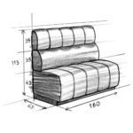 Bari SITZBÄNKE - deinegastromoebel.de