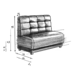 Monaco SITZBÄNKE - deinegastromoebel.de
