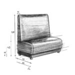 Nizza Max SITZBÄNKE - deinegastromoebel.de